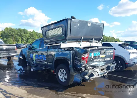 2020 Chevrolet Colorado 2Wd Long Box Wt из США, поврежденный, VIN 1GCHSBEA2L1128331